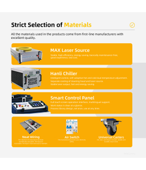 US Stock MAX 1500W Continuous Handheld Laser Cleaning Machine Rust/Oil/Paint/Coating Remover